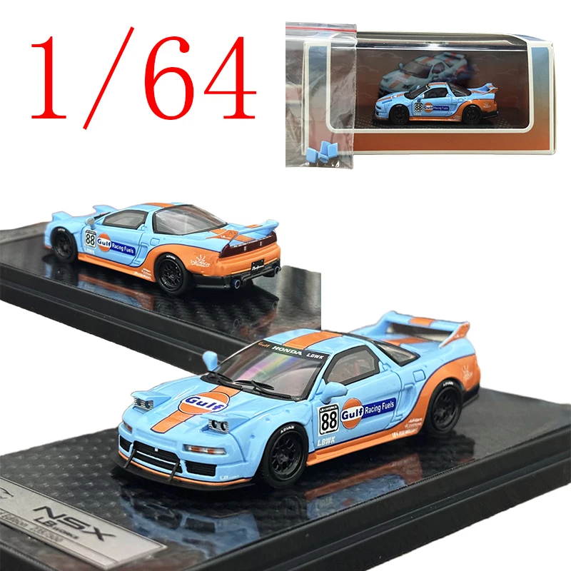 

GL MODEL Diecast 1/64 Scale Honda Resin Model Car Honda LBWK NSX Bay Coating Play Vehicles Toys for Boys Gift Original Box