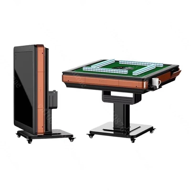 Fully Automatic Mahjong Table Electric Folding Dining Table Dual Use with Heating Smart Silent Home