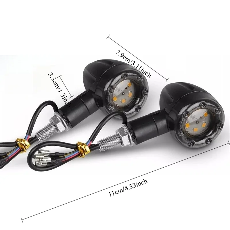 3-in-1 Bullet Light! Brake + Running + Turn Signal in One Sleek LED - Maximum Style & Function.