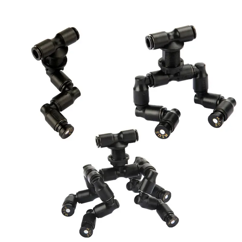 

360 Degree Rotating Mist Rotating Fogger Sprinkler for Reptiles Garden Sprinkler Cooling Mist Spray Nozzle Adjustable Greenhouse