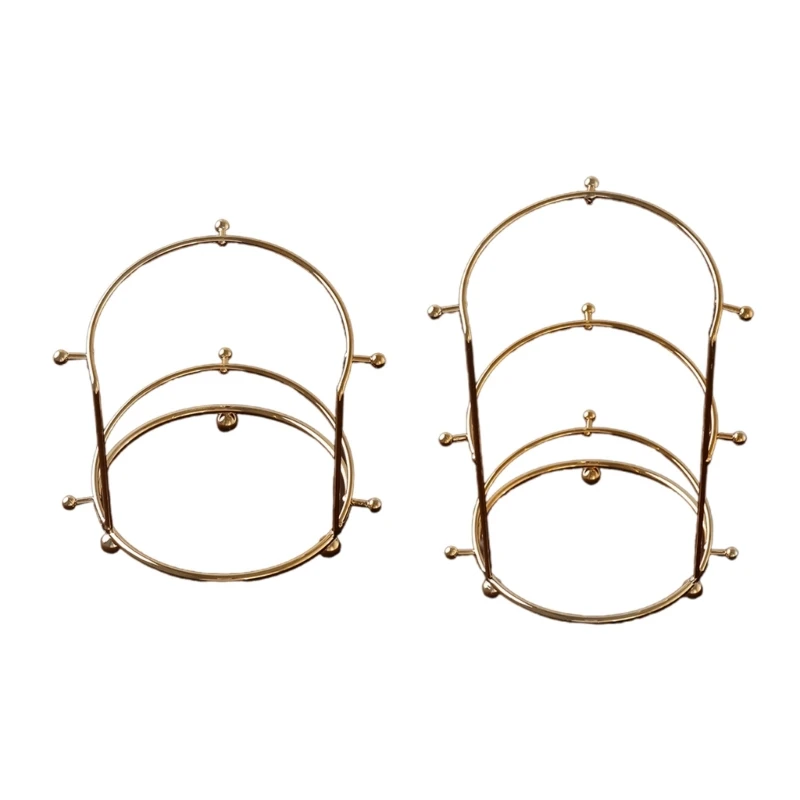 Wedding Support Stand Bridal Headband Display Rack Princess Holder Metal Color-preserving Jewelry Rack R3MC