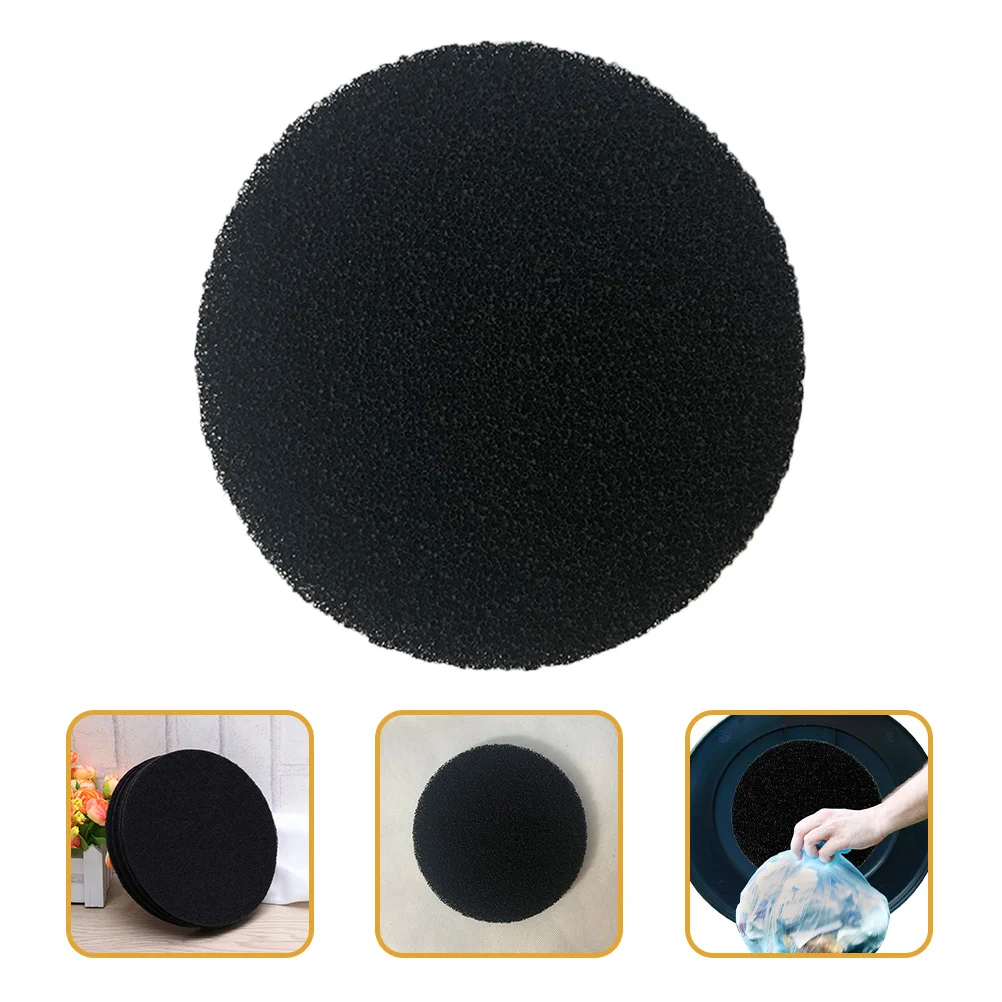 

12Pcs Kitchen Trash Can Charcoal Filter Pads Absorbent Sponge Deodorizer Pads for Aquarium Fish Tank Garbage Bin Compost Odor