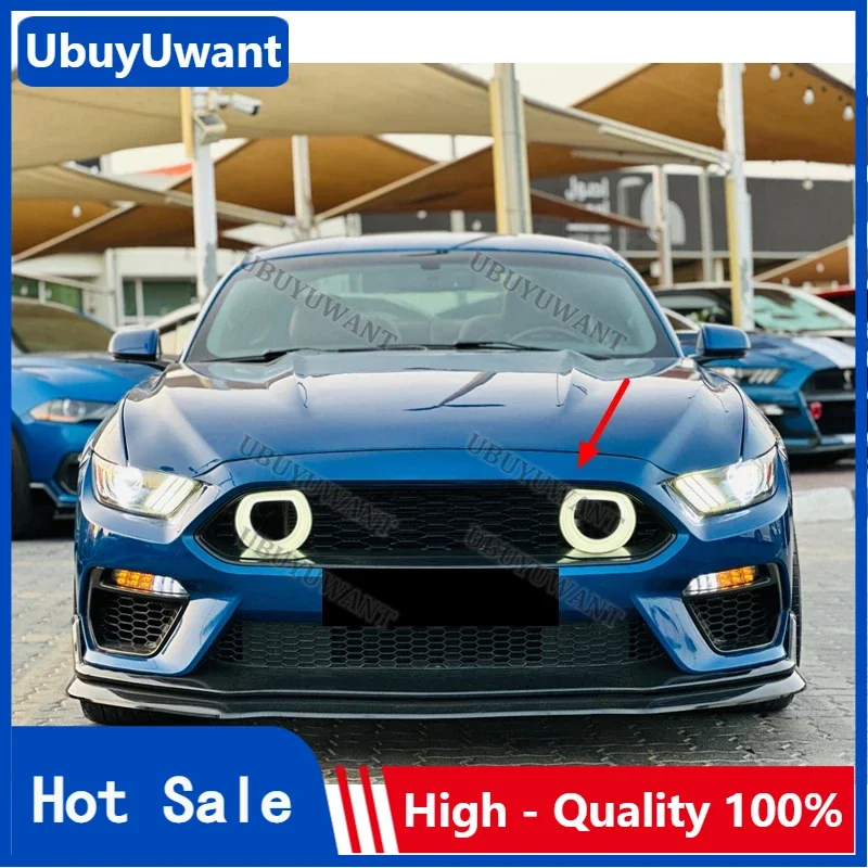 2018 To 2023 For Ford Mustang S550 LED Mach1 Style Front Grille Bumper Grill ABS Replacement Grills