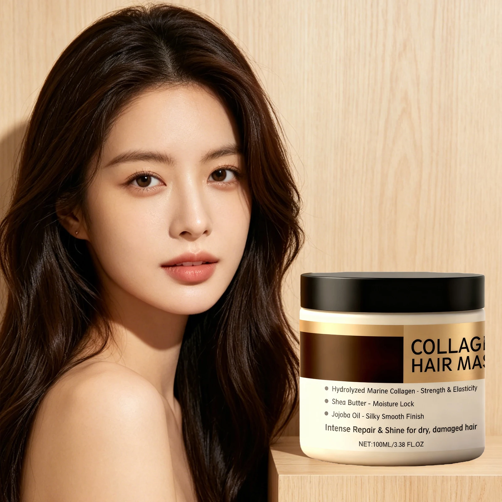 Collagen Hair Mask Gentle Mois - Hair Care Collagen recension och pris