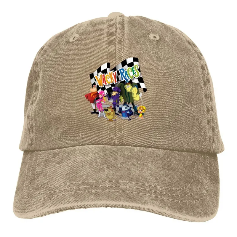 

Novelty Baseball Caps Peaked Cap Muttley Wacky Races Sun Shade Hats for Men