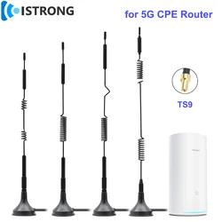 5G 4G 3G 2G Full Band High Gain Antenna 18dBi 600-6000MHz Long Range Signal Receiver TS9 3m Cable for ZTE Huawei 5G CPE Router
