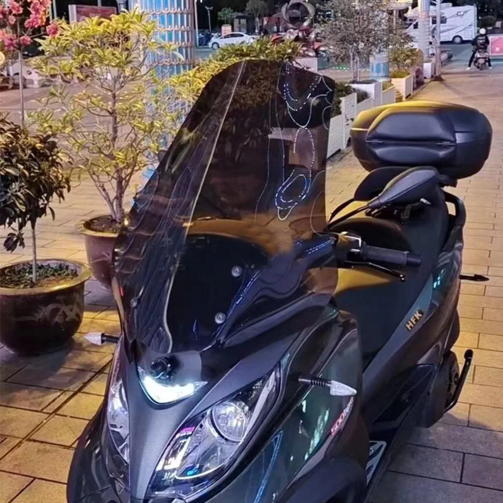 New Motorcycle For PIAGGIO MP3 500 Dedicated Heightened Front Windshield Wind Deflector Fit Piaggio Mp3 500 Original