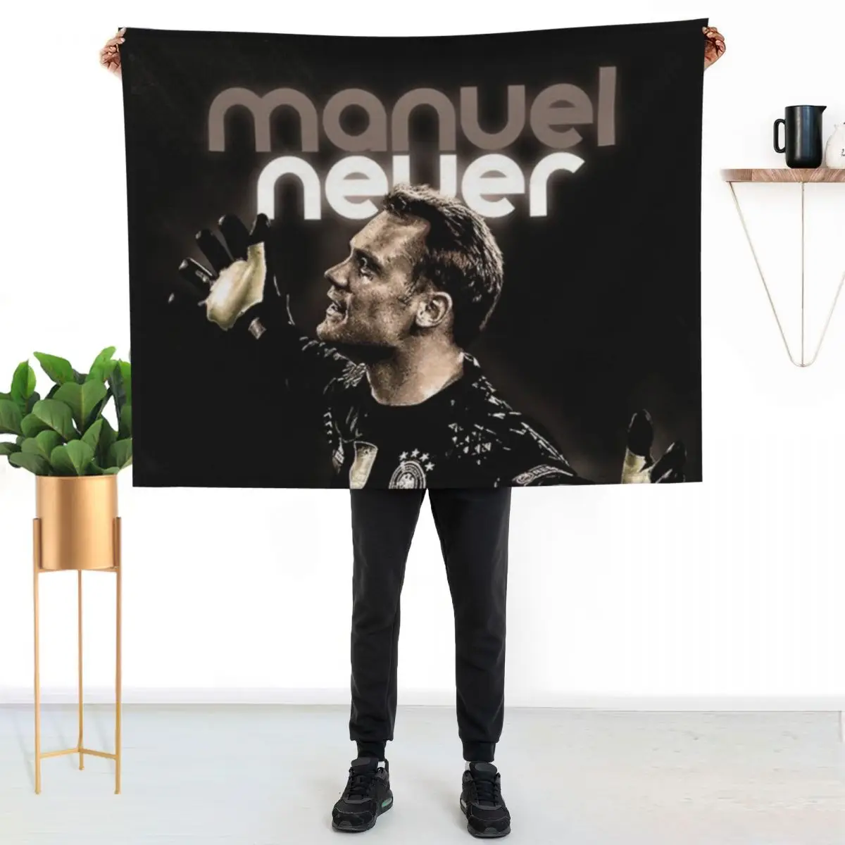 Manuel Neuer Throw Blanket Designers Summer Blankets For Baby Picnic Camping bed plaid Blankets