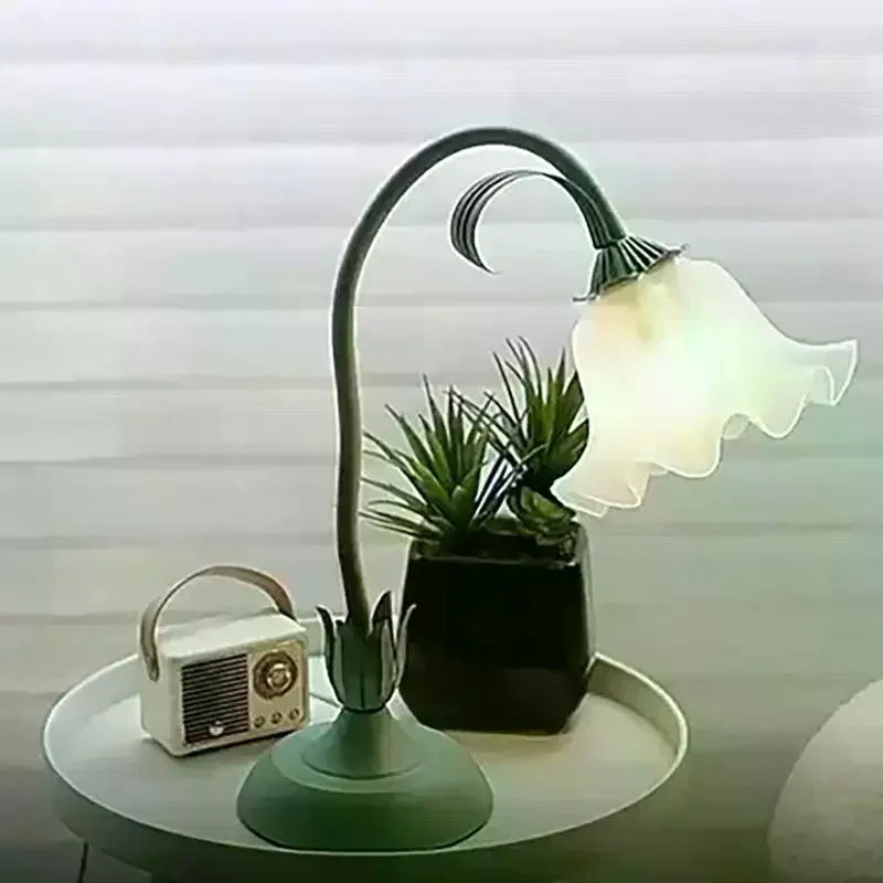 E27 Acrylic Bell Orchid Lampshade Hanging Lamp Chandelier Replacement Parts New