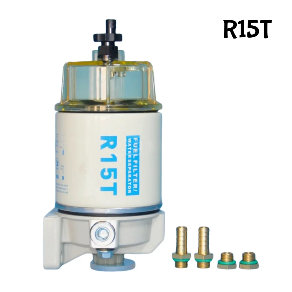 

Водоотделитель топлива R15T в сборе для скоростной катера, моторной лодки, дизельного двигателя, топливный фильтр R15P