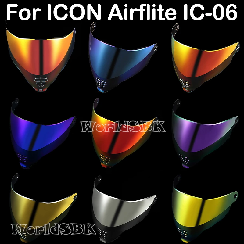 Visière de moto IBurgos Airflite, écran facial de remplacement pour les casques Airflite