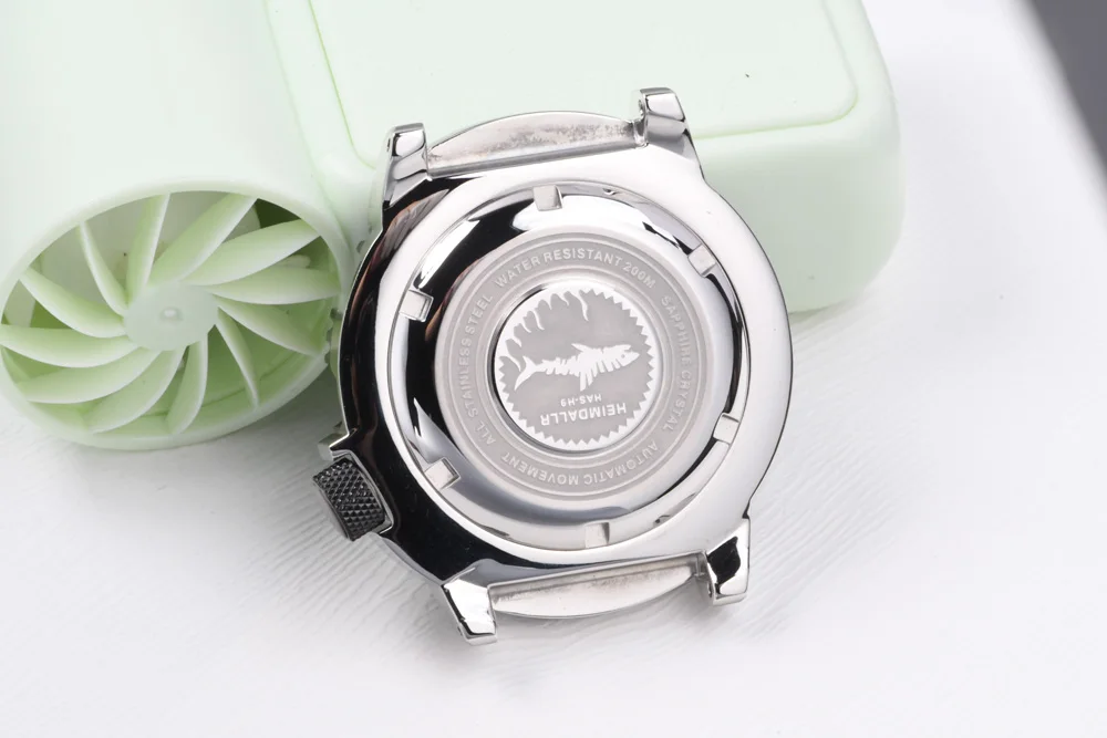 3,8-Uhr-Edelstahl-Uhrengehäuse, passend für Seiko Luminous Saphirglas-Taucheruhr für NH35/NH36 Automatikuhrwerk – Detail 6