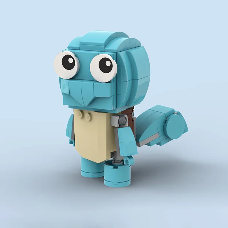 123 قطعة MOC السنجاب خلق نموذج اللبنات العمارة لتقوم بها بنفسك هدية الكريسماس فكرة إبداعية التعليم اللعب الطوب عيد ميلاد #2