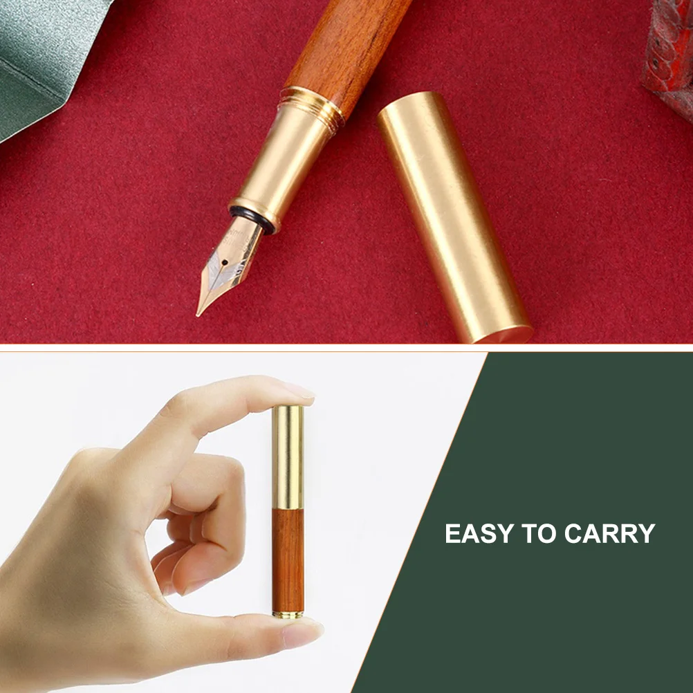 قلم حبر ريترو أقلام صغيرة الخط الدقيق لطيفة لكتابة قصيرة وصغيرة وفريدة من نوعها