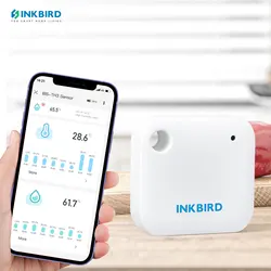 INKBIRD Smart Wireless Temperature Humidity Sensor Indoor Portable Thermometer Hygrometer Work with Smart Alexa for Room,Home