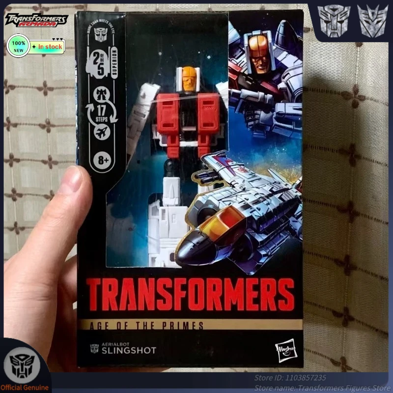 Oryginalne Nowe Transformery Robot Zabawki Seria G D-Slingshot G1 Film Kreskówka Figurka Akcji Anime Ruchome Model Popularne Prezenty