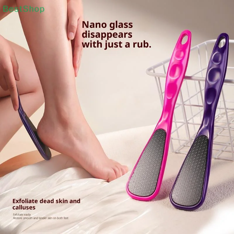 1 pz Raschietto per piedi professionale Cura del piede Raschietto per pedicure Tagliaunghie portatile Rimuovi la pelle morta e i calli Strumenti esfolianti
