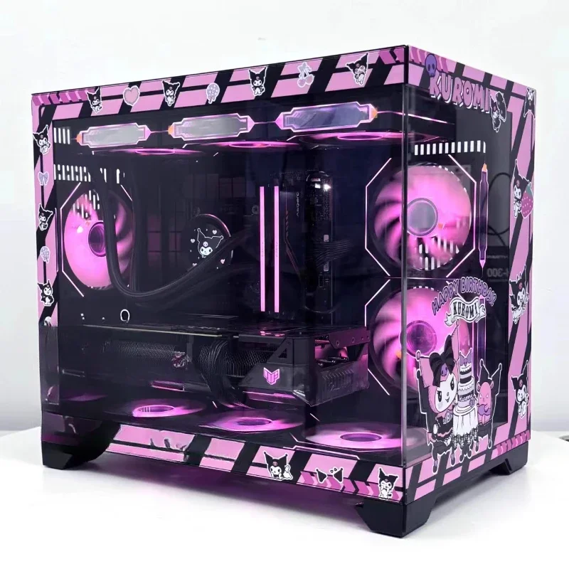 

Lone Brave Theme Edition No A-pillar Glass Sea View Room Computer Chassis Desktop MATX240/360 Water Cooling