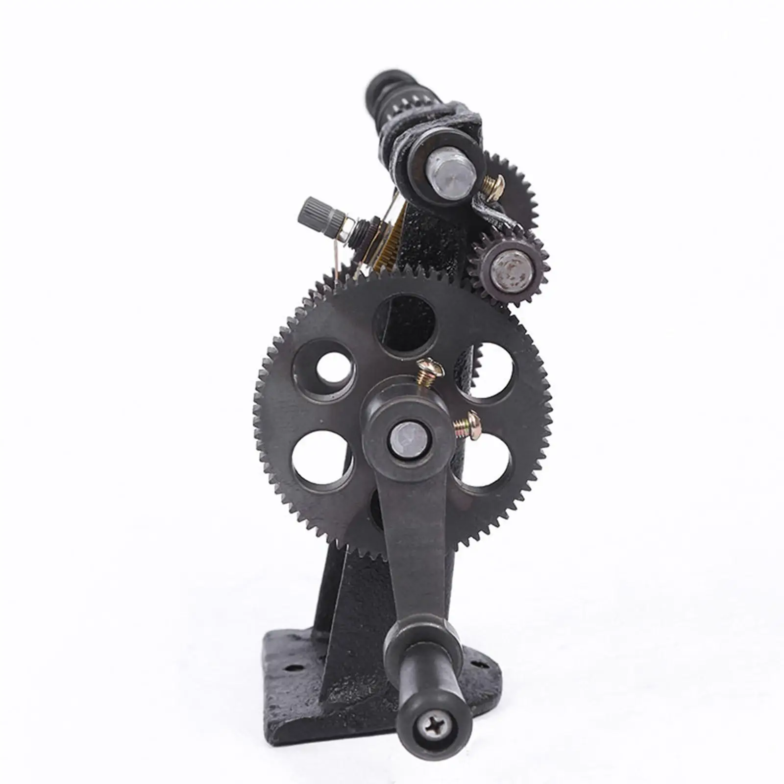 Manual Coil Winder Hand Coil Winding Machine Adjustable Speed Ratio 1:3 and 1:8 with Counter Dual Speed for Ribbon Small Coils