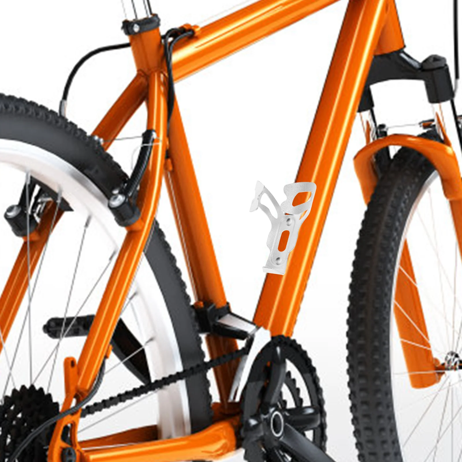 

1Set Bike Bottle Holder Fashionable Design Aluminum Alloy Multi-Use Bicycle Accessory Bike Accessories Bicycle Bottle Holder