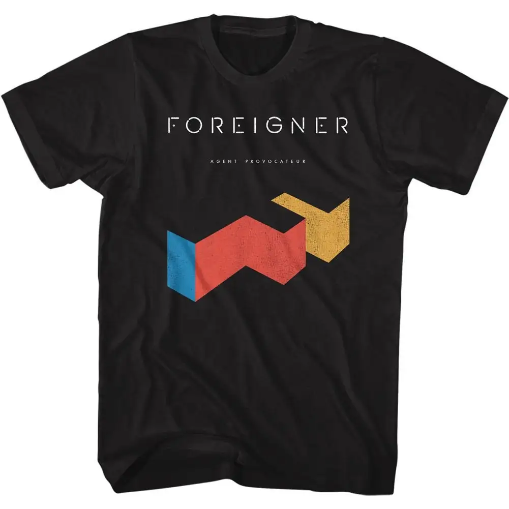 Foreigner Agent P Black T Shirt