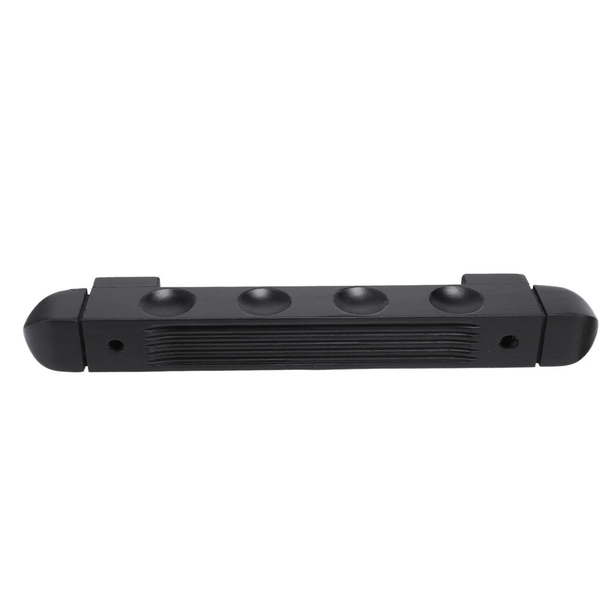 

2X 4 Holes Wall Mounted Hardwood Billiard Cue Rack Pool Cue Rack 6 Clips Billiard Holder Bracket Accessories
