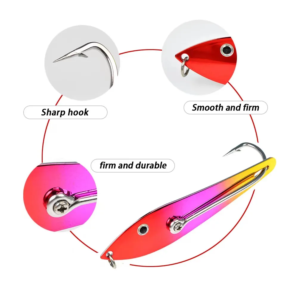 AS Bow Angle Bait Pesca Towing Hook Trolling Bait Deep Sea Lure Sea Boat Fishing Jig Mackerel Golden Gun Towing Leurre Bait