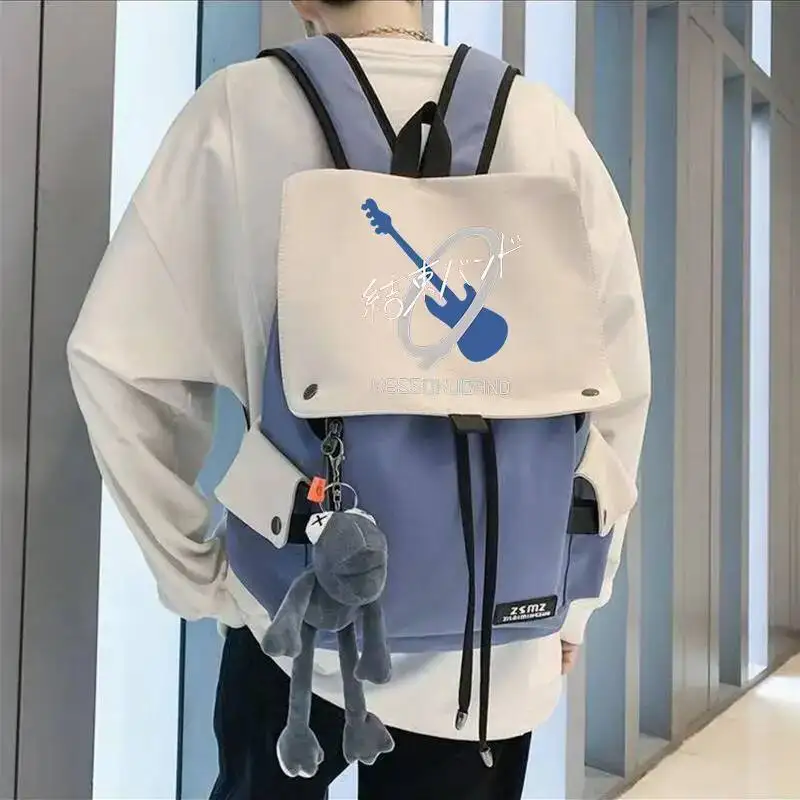 

Anime GAME BOCCHI THE ROCK Theme Fashion Backpack School Student Knapsack Anime Cosplay Handbag Messenger Bag Game