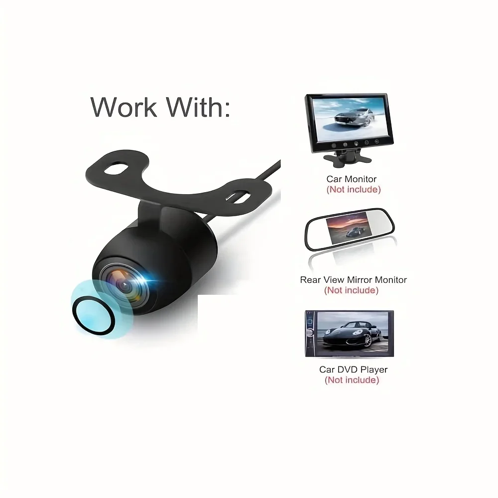 HD Car Rear View Camera Night Vision Backup Parking Camera Car Camera With Night Vision for Pickup Truck SUV Car,Reverse Parking