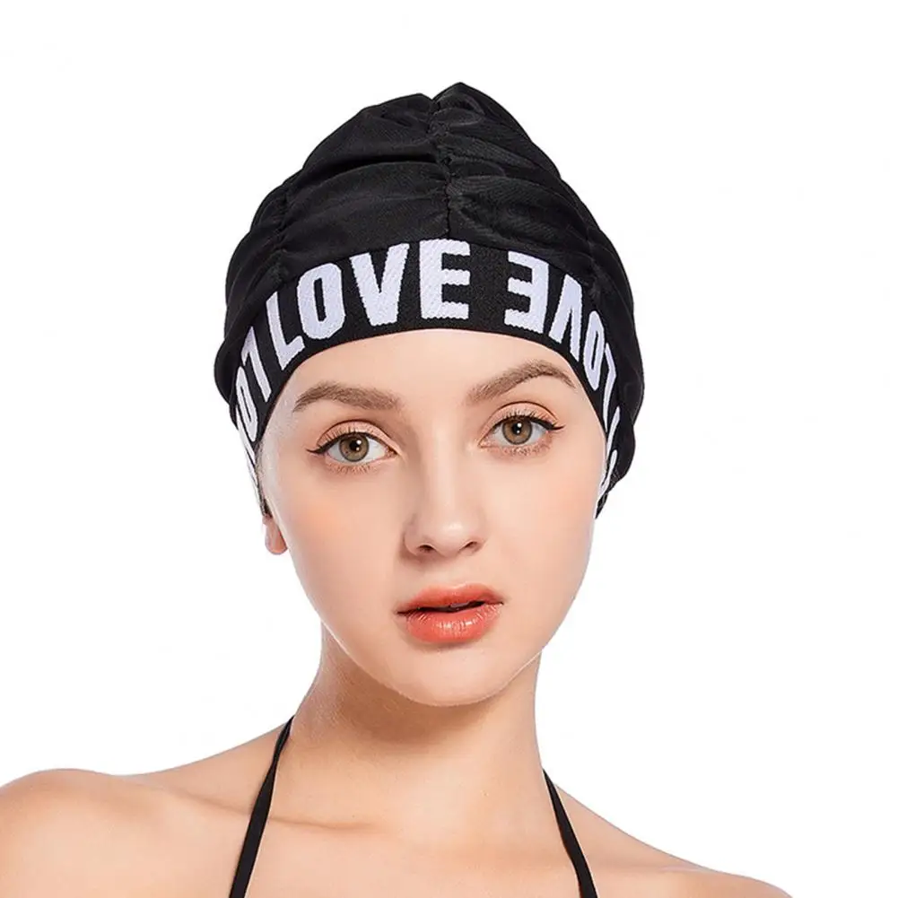 Swimming Hat  Useful High Elastic Quick Dry  Women Swim Bathing Caps Elastic Swim Caps for Female