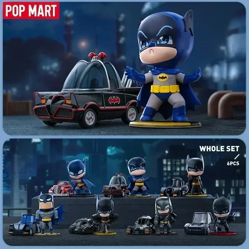 

POP MART DC Batman 85th Anniversary Series Mystery Box - слепая сумка Коллекционная аниме-фигурка куклы милые украшения подарок