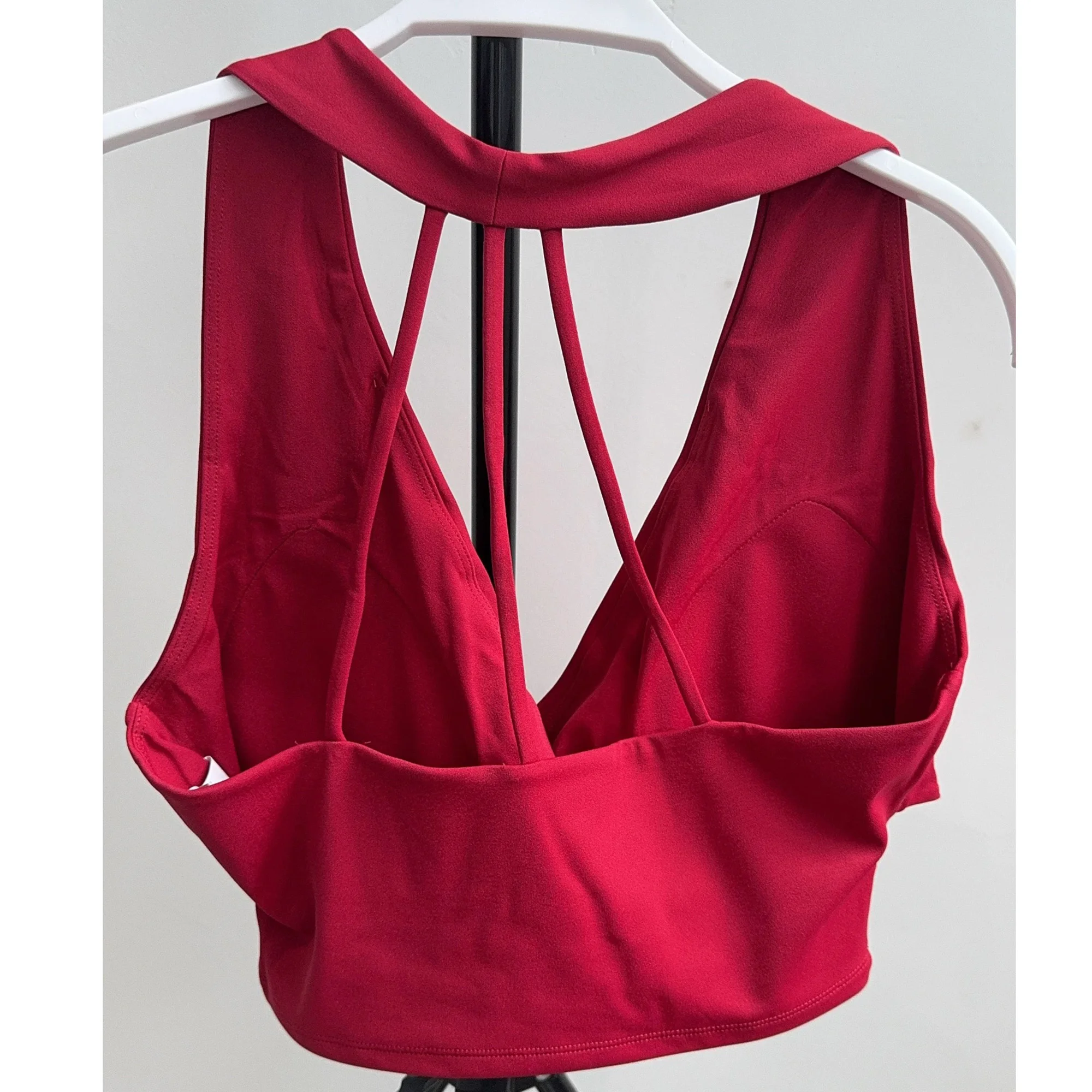 

Gathering Shock-proof and Beautiful Back Seamless Sports Bras Gym Women Top Crop Tube Yoga Tops Fitness Scrunch Bum Workout Suit