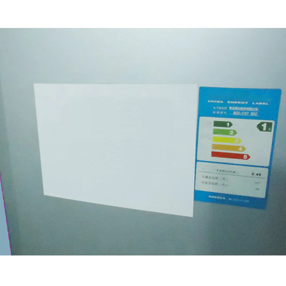 Refrigerator Whiteboard Magnetic Dry Erase Board Flexible Fridge Notepad For Notes Reminders Grocery List A3 Size