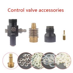 HPA Air Tank Pressure Regulator Valve Fittings Kit Valvula Reguladora Piston Seal Rings Gas Cylinder Refill Adapter Accessories