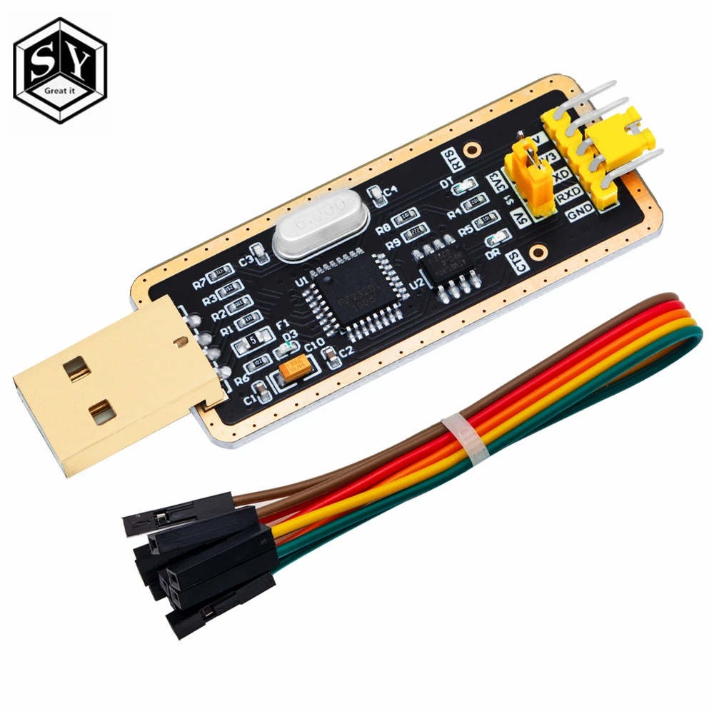 FT232 FT232BL FT232RL USB 2.0 to TTL Level Download Cable to Serial Board Adapter Module 5V 3.3V Debugger TO 232 support win10