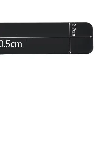 تقويم الأسنان خلفية سوداء لوحة الخد عن طريق الفم مرنة سيليكون الفولاذ المقاوم للصدأ صورة صورة لوحة التباين أدوات طبيب الأسنان #1