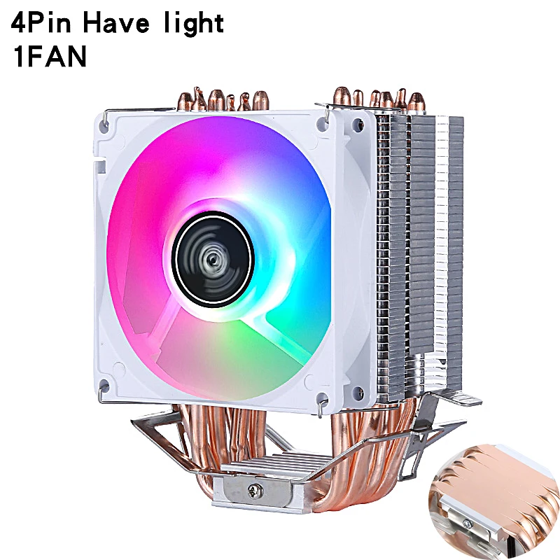 6Heat pipes 1Fan4pin