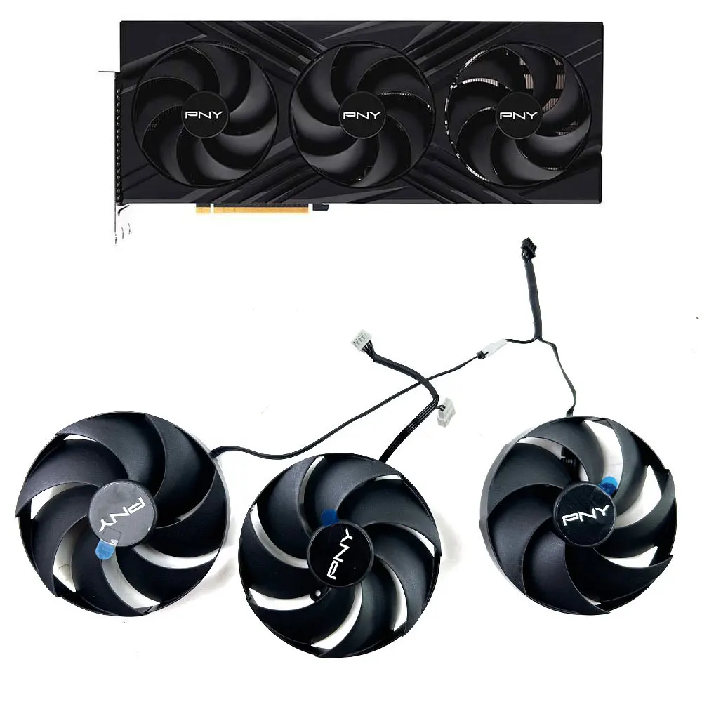 NEW Cooling Fan 100MM Ball bearing FD10020M12D 0.45A For PNY GeForce RTX4080 16GB XLR8 Gaming VERTO EPIC-X LED video card fans