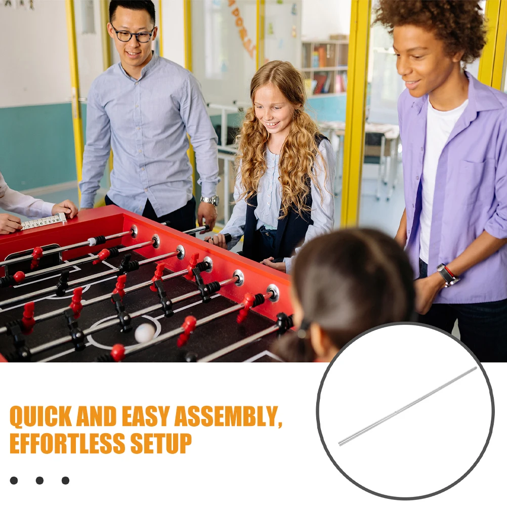 

Football Machine Rods 6mm x 41 5cm Metal Handle for 0 48m Table Foosball Poles Replacement Soccer Game Accessories Stable
