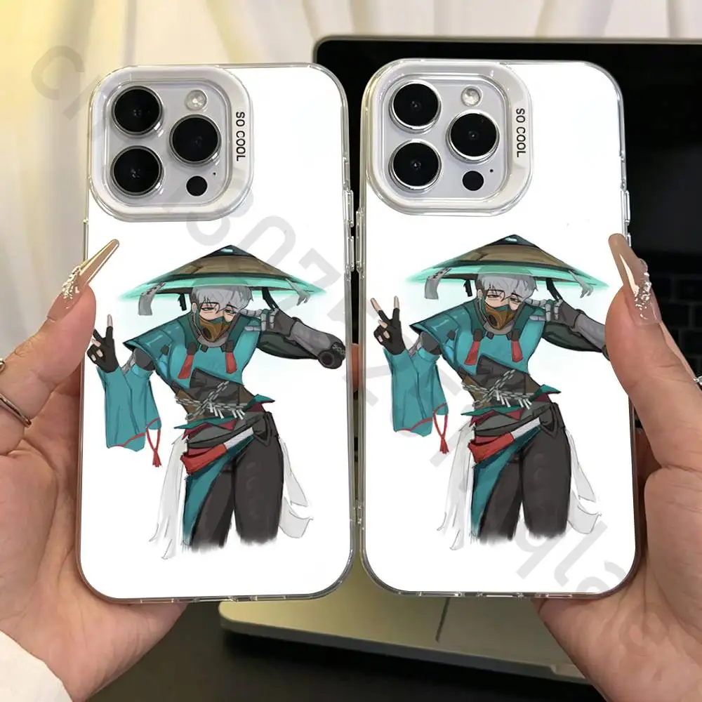 

Overwatch Wuyang Mizuki IMD Case for iPhone 17 16 15 14 13 12 11 Pro Max air plus Shockproof Plating Matte TPU Funda