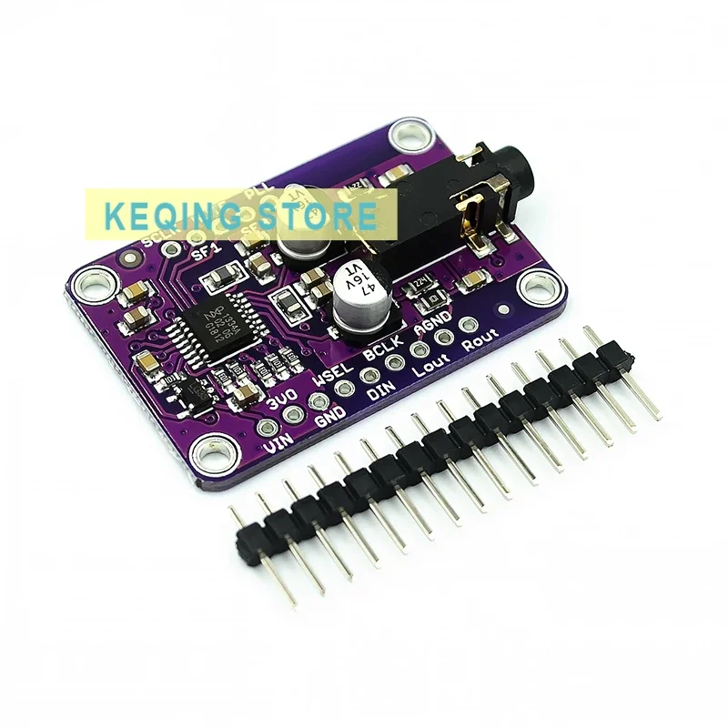 UDA1334A I2S stereo decoder