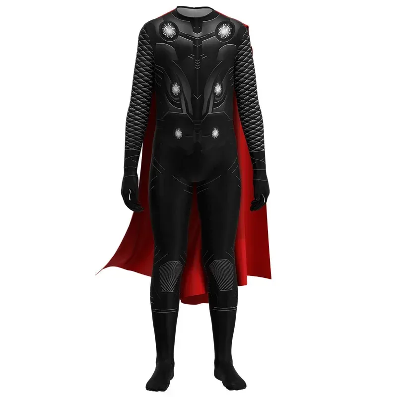

Cosplay Movie Super Hero Endgame Thor Costume Boys Halloween Superhero Party Dress Up Odin Son Thor Cosplay Jumpsuit Kids Anime