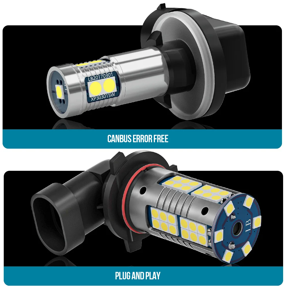 Luz antiniebla para Audi A5, accesorios 2012, 2013, 2014, 2015, 2016, 2017, 2 piezas, lámpara LED