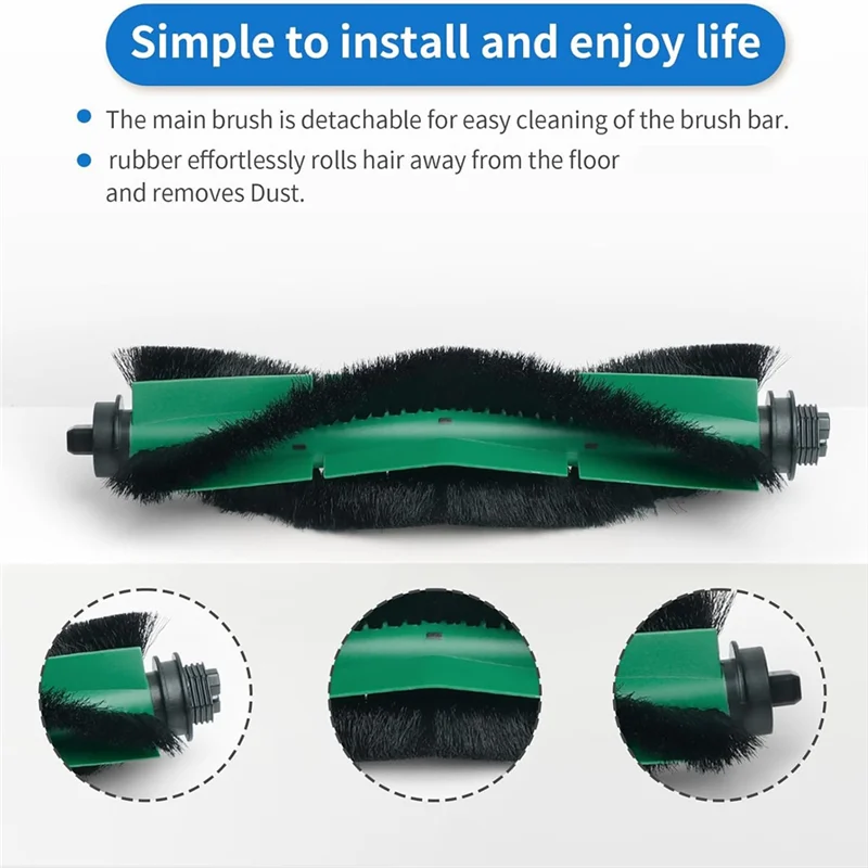 

IALJ-Replacement Accessories Parts For Irobot Roomba Combo Y0140, Y0110 Robot Vacuum Kit Main Side Brush Hepa Filter
