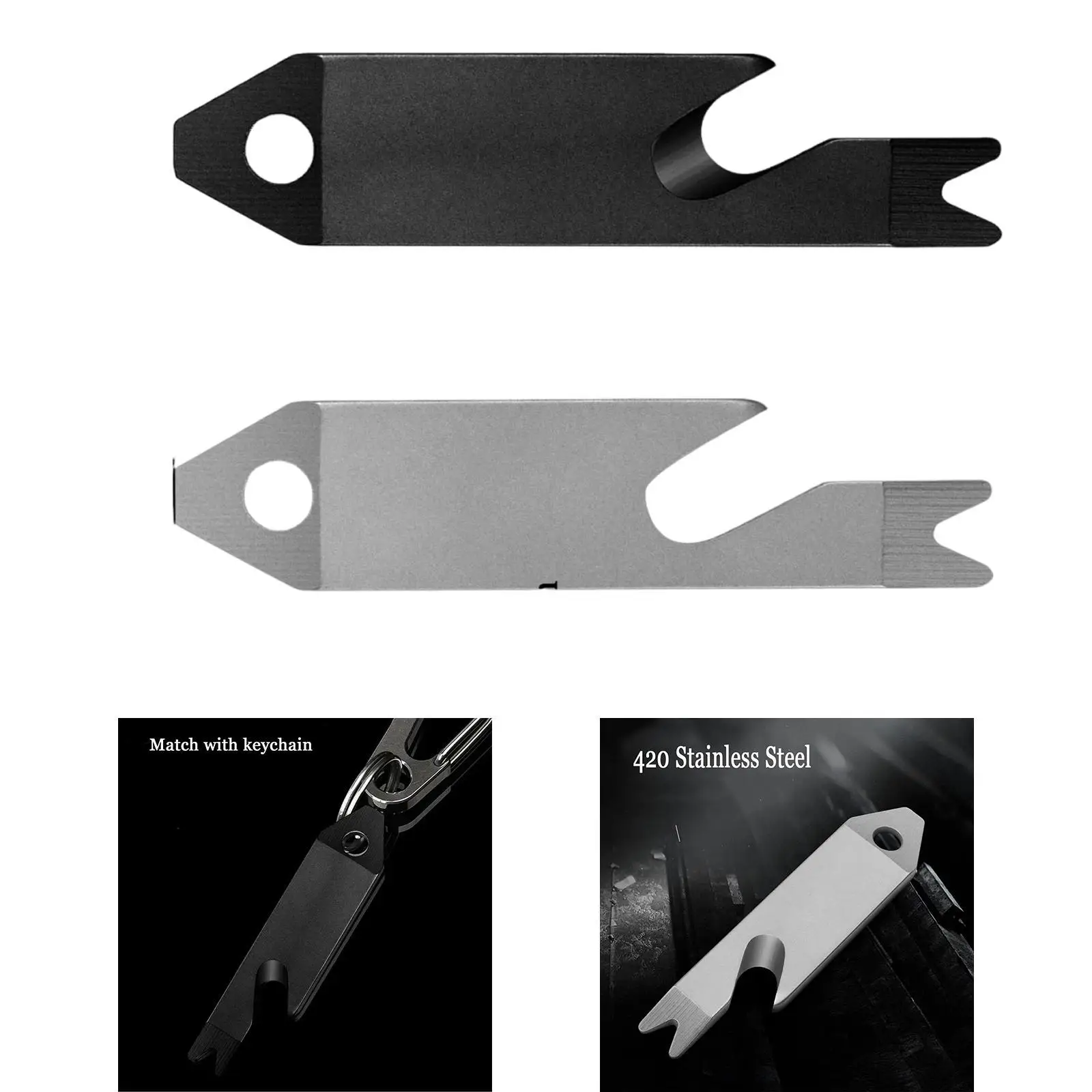 فتاحة الزجاجات أداة متعددة صغيرة متعددة المهام مريحة متعددة الأغراض هدية عيد الأب من ابنة الابن أداة لحقائب الظهر