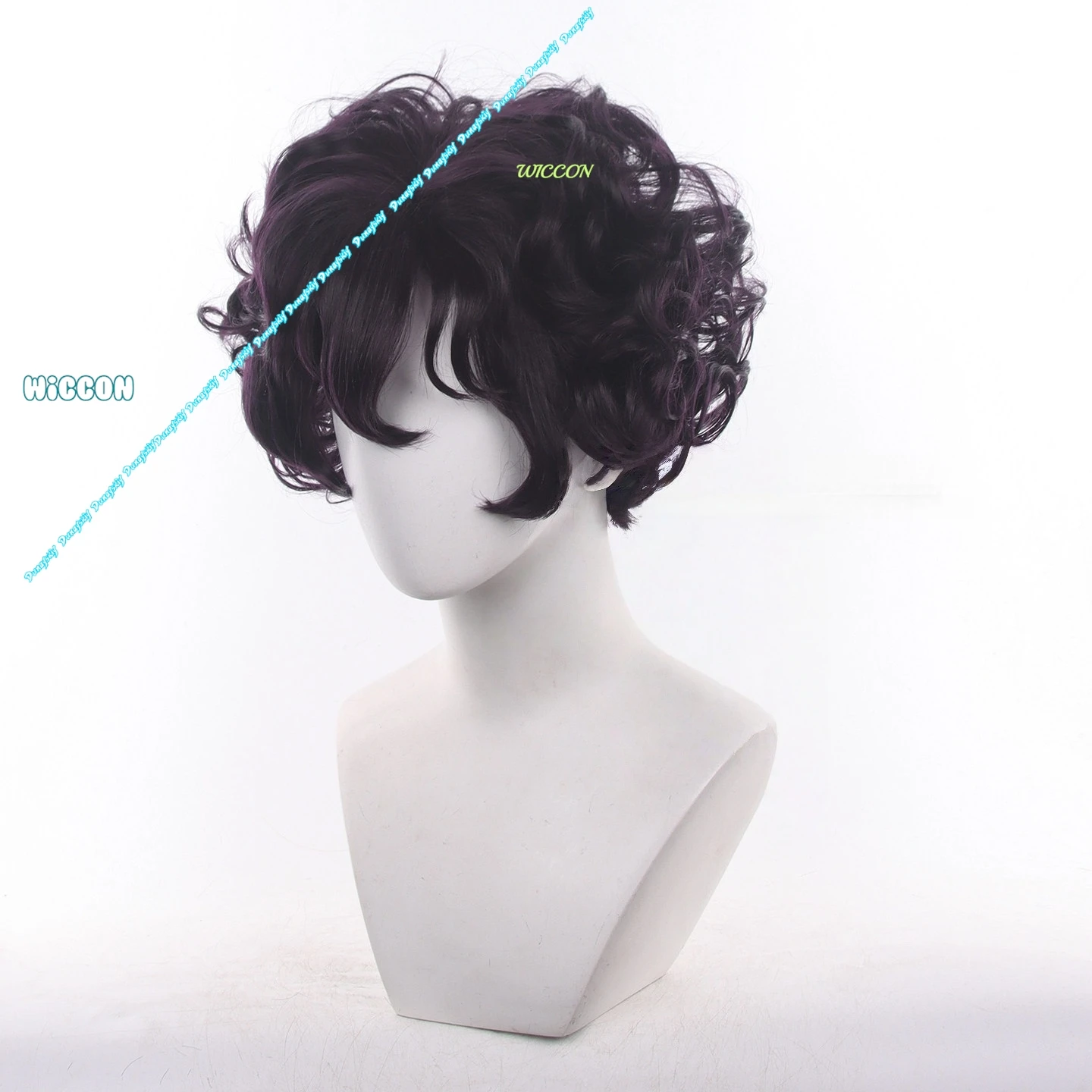 Heat Resistant Curly Hair Wig Agott Arklaum Witch Hat Atelier Character Cosplay Prop For Theme Party Cosplay Show view 3