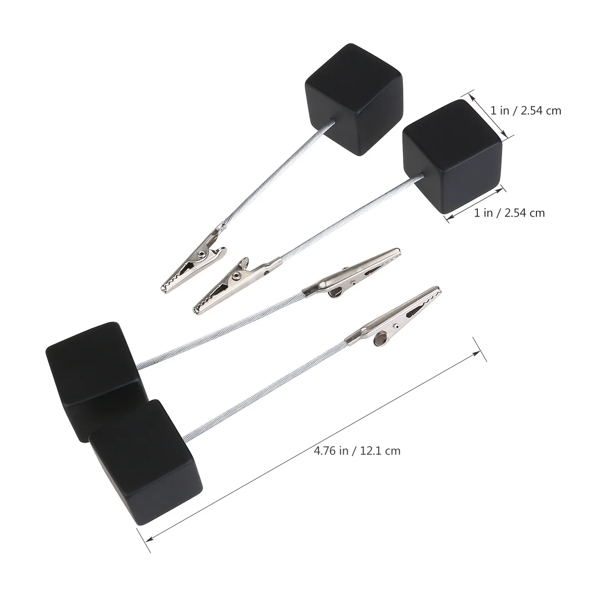 Premium Quality Cube Stand Holder for Wedding Table Numbers Photo Display Memo Note Card Clip Decoration