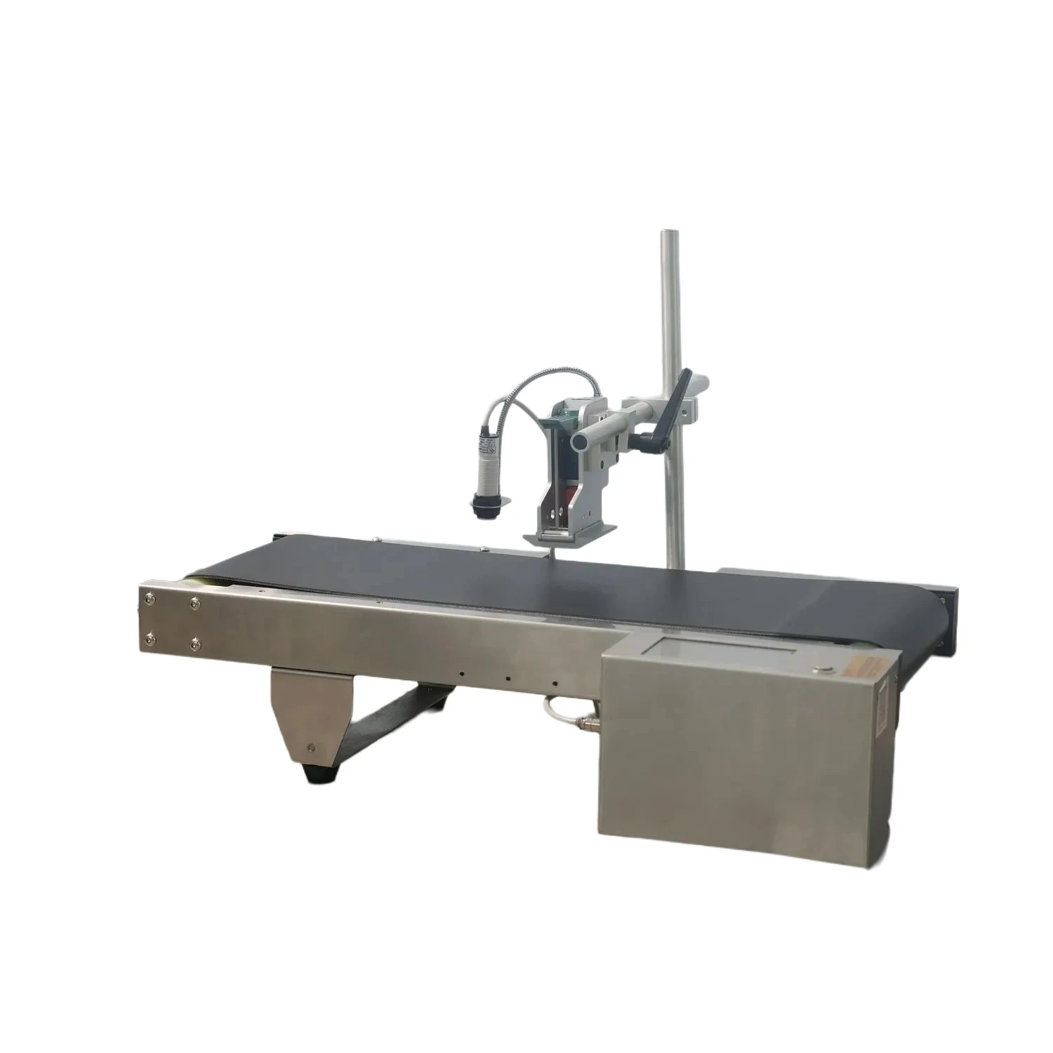 

SP130 Batch Code Printing Equipment with Conveyor Belt Bottle Case Date Batch Number Expiry Date Inkjet Printer Conveyor Belt