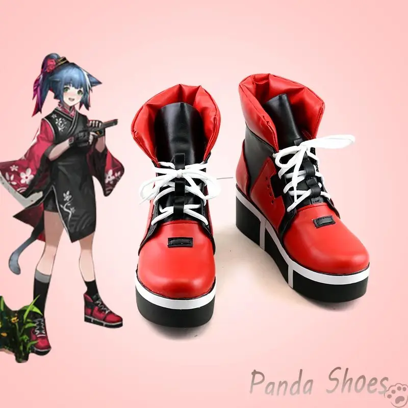 

Jessica Game Arknights Cosplay Shoes Anime Cos Comic Cosplay Costume Prop Shoes for Con Halloween Party