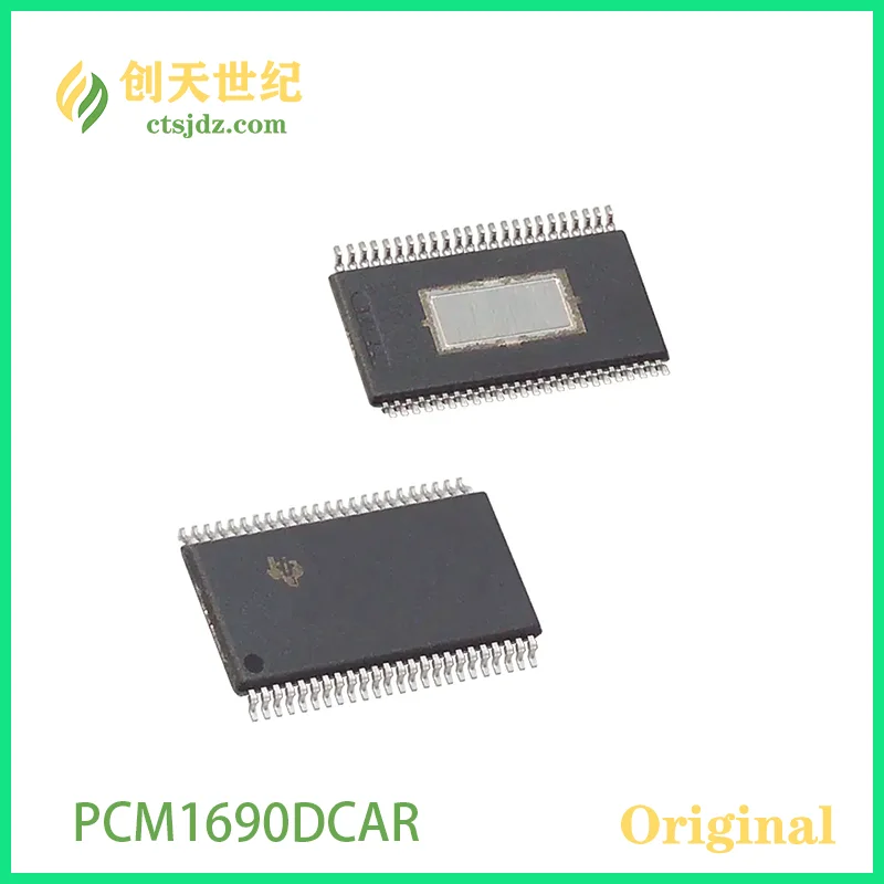 PCM1690DCA  New&Original  PCM1690DCAR  	 DAC, Audio 24 b 192k DSP, I²S